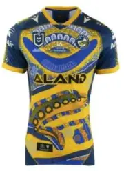 Parramatta Eels NRL Mens Indigenous Jersey Sizes S-5XL
