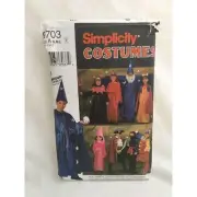 #9703 Simplicity Costume Sewing Pattern S-L