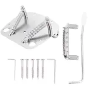 Tremolo Vibrato Tailpiece Bridge Set For Guitar Replacement Parts Hbh