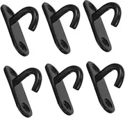 BELLIFFY 6pcs Lining Heavy Duty Jack Pads Desktop Fish Tank Spring Jacks Charging Dock Cleaning Kit Grip Accessories Elastic Jack Pads Headphone 304 Stainless Steel Black