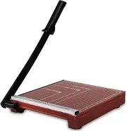 Guillotine, Paper Trimmer, Wood A4 Paper Cutter Blade Photo Craft Machine for Handcraft Project, Label, Greeting Card