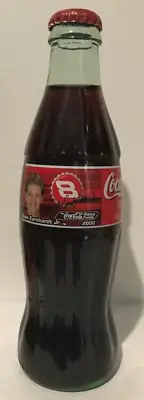 2000 NASCAR COCA COLA RACING FAMILY DALE EARNHARDT JR 8 OZ GLASS COKE BOTTLE