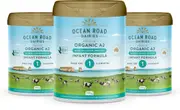 Ocean Road Dairies A2 Organic Infant Formula Stage 1 (0-6 Mths) 900g 3-Pack