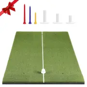 5x3FT Golf Hitting Mat Indoor, 2025 Upgrade Golf Turf Green Mat, 50mm Thicken...