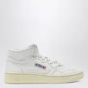 [AUTRY] White leather high-top sneakers 35 IT White