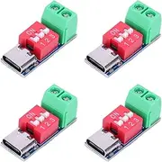 MVQJSUCI USB-C-PD Adapter Board, 5 V, 9 V, 12 V, 15 V, 20 V, High-Speed Charger, Power Supply Module