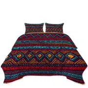 African Print Coverlet