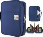 YOUSHARES Colored Pencil Case 220 Slots Pen Case Organizer with Handy Wrap & ...