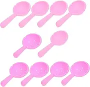 Kisangel 10pcs Beach and Bath Shovels and Buckets for Pool Sandbox and Water Table Fun and Easy to Clean