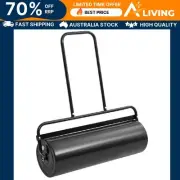 Garden Lawn Roller with Handle 63L Iron Steel Heavy Duty Outdoor Tool 54467