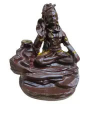 @ Hindu God Beautiful Shiv Ji Smoke Waterfall With Free 10 Insence For Temple W9