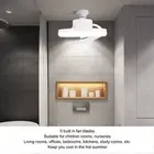 Ceiling Fan With Light 360° Rotation E27 LED Light 5-blade Ceiling Fan Light 48W