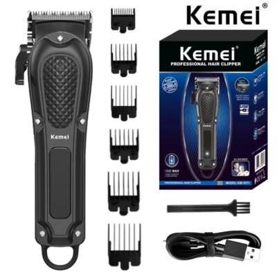 Kemei 1071 Hair Clippers kit for Men Professional Cordless Barber Hair Cutting