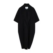 [Max Mara] Max Mara-Black Gitano Ss Camel Coat-Donna S STAND
