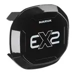 Narva 4" Solid Black Lens Lens Cover to suit EX2 & EX2-R Driving Light Only - 72234BK