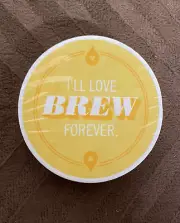 Crate & Barrel Set of 12 Paper Beer Coasters with Sayings for Parties New Sealed