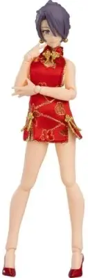 MAX Factory - Figma Styles - Female Body Mika with Mini Skirt Chinese Dress Acti