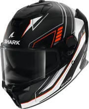 Shark Spartan GT Pro Toryan Helmet, black-white-orange, Size M for Men Black White Orange