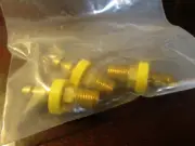3/8" Hose x 1/4" Male NPT Brass Barb-Tite Hose Barb QTY 3