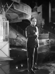 Bernard Blier in Quai des Orf�vres, based on the novel by Stanisla- Old Photo 1