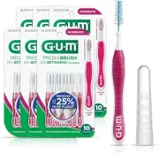 GUM Proxabrush Go-Betweens - Moderate, Interdental Brushes Between Teeth, Dental