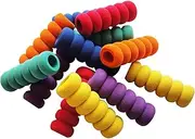 12 Pcs. Pencil Grips, Soft Cushioned Foam, Assorted Colors