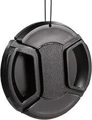 Camera Lens Cover | Front Lens Cap Cover | snap on Front Cap | Anti-Slip Camera Protector for DSLR and Mirrorless | Secure Fit Replacement for Photography, Vlogging and Filming