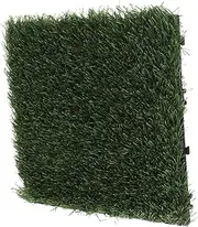 ibasenice Realistic Artificial Grass Flooring Interlocking Turf for Outdoor Indoor Use Portable Flexible Design for Garden Patio Balcony Golf Turf Pad Imitation Grass Rug
