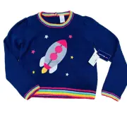 Gymboree Girls Rocket Sweater Size 12 With Original Tags Spaceship Explorer