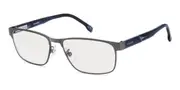 Carrera C FLEX 06/G Asian Fit R80/2Y Men's Glasses Silver Size 57 - Private Health Rebate - Blue Light Block Available