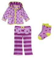 NWT Gymboree Color Happy Winter Cozy Fleece Jacket Pants Socks Outfit 12-24Month
