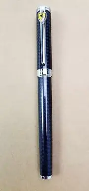 RARE! SHEAFFER FERRARI INTENSITY CARBON FIBER FOUNTAIN PEN