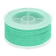Nylon Thread Twine Beading Cord, 52ft Bracelets String Cord Rope, Light Green