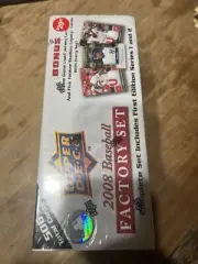 2008 Upper Deck Baseball Series 1&2 Factory Sealed Set Kershaw/Longoria &more