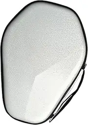 Table Tennis Paddle Cover,Hard Table Tennis Racket Box | Holds 2 Paddles 2 Ball Protective Portable Sports Organizer for Men Women