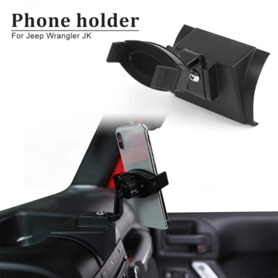 Automotive Dashboard Windshield Cell Phone Holder for 11-17 Jeep Wrangler JK JKU (for: Jeep)