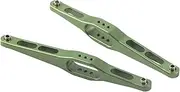 XIASABA Rear Trailing Arms Lower Suspension Arm Lever for WLtoys 1/12 12428 RC Car 2pcs Green 0023G (Green 0023G)