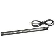 48SMD Universal Motorcycle LED Light Strip Brake Turn Signal License Plate Tail Light