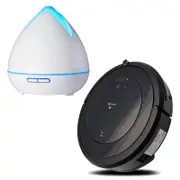 MyGenie ZX1000 Robotic Vacuum Cleaner with Aroma Diffuser One Size White