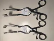 BECKMANN WEITLANER RETRACTOR 9" SHARP & BLUNT 3X4 TEETH