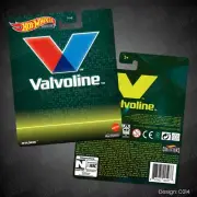 Valvoline Oil Aston Martin F1 Custom Hot Wheels Premium Card 1:64 NASCAR INDYCAR