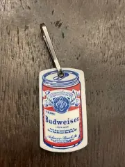 Budweiser Can Zipper Pull