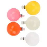 5Pcs Plastic Stick On Float Foam Tear Drop Bobber Tube Strike Indicator WT