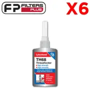 6 x TH68 Cyberbond Threadlocker 50ml High Strength - Loctite 272, Loctite 277