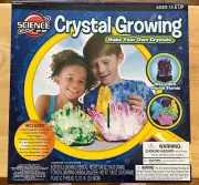 SCIENCE BY ME CRYSTAL GROWING KIT AGES 10+ NEW SEALED BOX MAKE YOUR OWN CRYSTALS