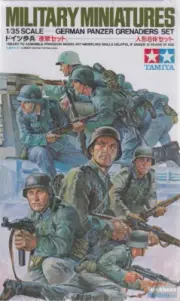 TAM35061 1:35 Tamiya German Panzer Grenadiers Figure Set (8 figures)