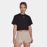 在飛比找momo購物網優惠-【adidas 愛迪達】運動服 短袖上衣 女上衣 ST T(