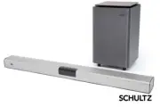 Schultz S-900X 2.1ch Bluetooth Soundbar Home Theater System & Wireless Subwoofer