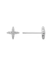 14K Diamond Star Studs 0.12 ct.