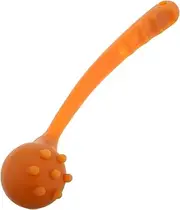 FOMIYES Massage Hammer Leg Muscle Roller Massage and Relaxation Tools Massage Tool Massager Hammer Stick Hand Roller for Muscles Massager Ball Hammer Massaging Hammer Silica Gel Dark Brown